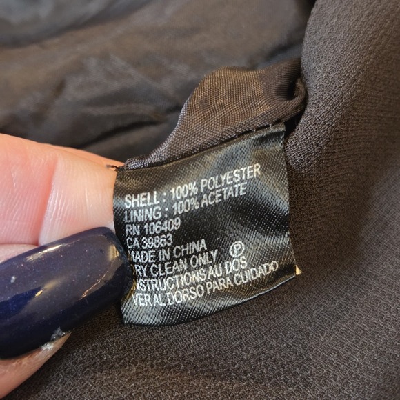 Isabella‎ Demarco Midi Dress Size 10 Chocolate Brown Cap Sleeve - Picture 12 of 12